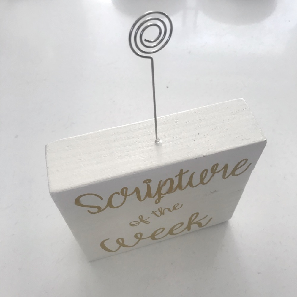 Scripture Display Stand - Picture 2 of 3